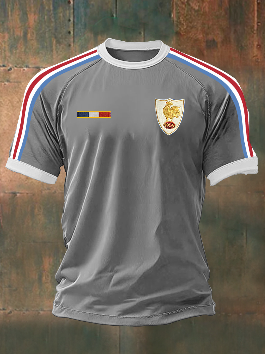 T-shirt à manches courtes France Rugby pour hommes