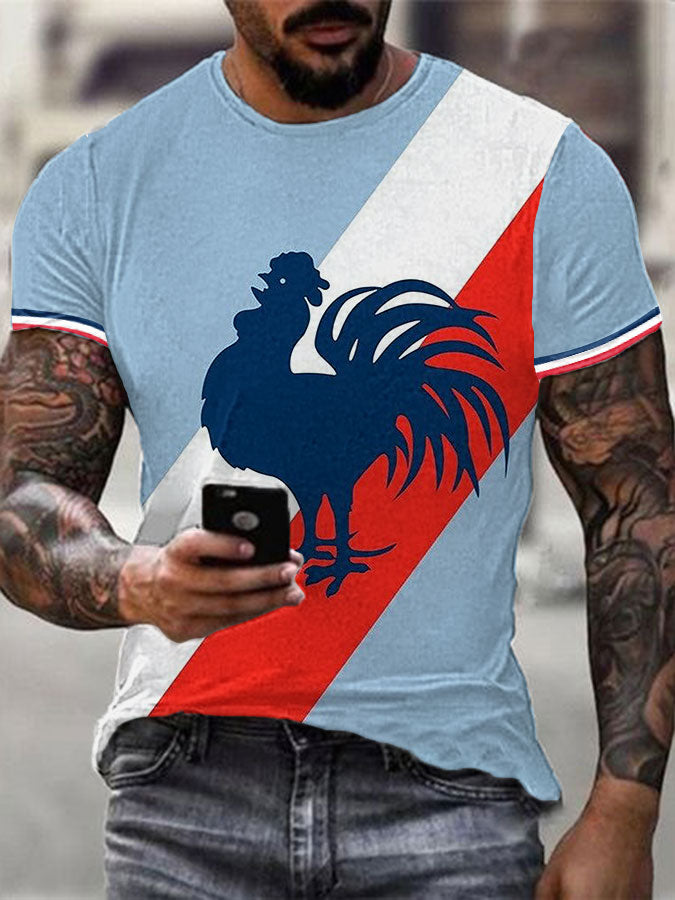 T-shirt Le Coq Gaulois Homme comme image / S