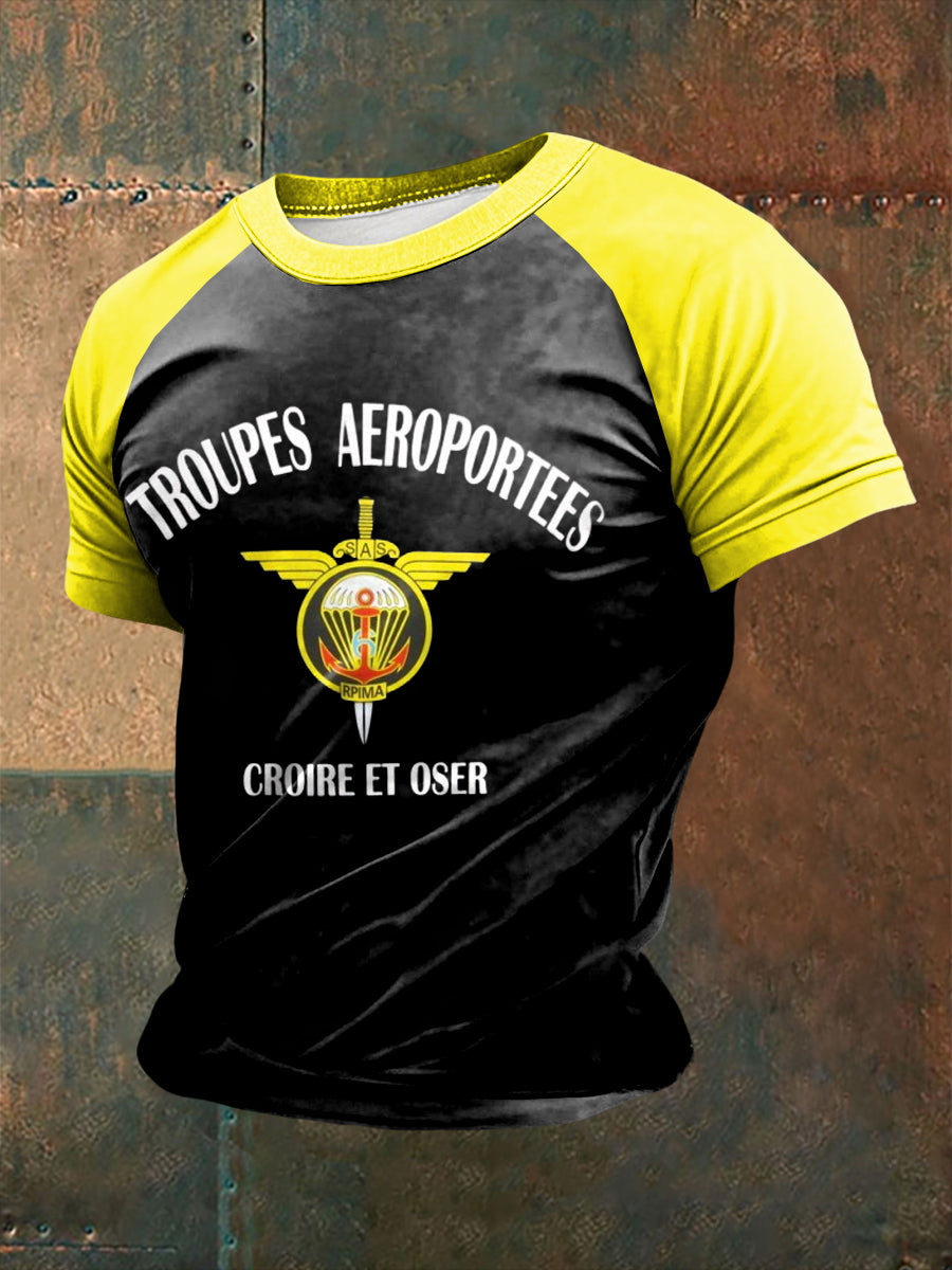 T-Shirt Régiment Parachutistes d'Infanterie de Marine pour homme