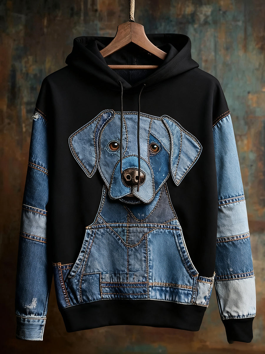 Unisexe Animal Art Print Casual Vintage Hoodie