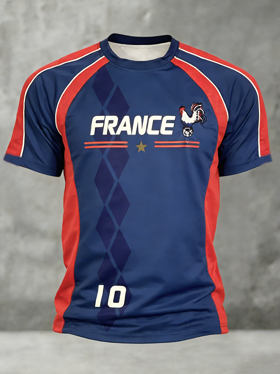 T-shirt manches courtes France Football pour homme