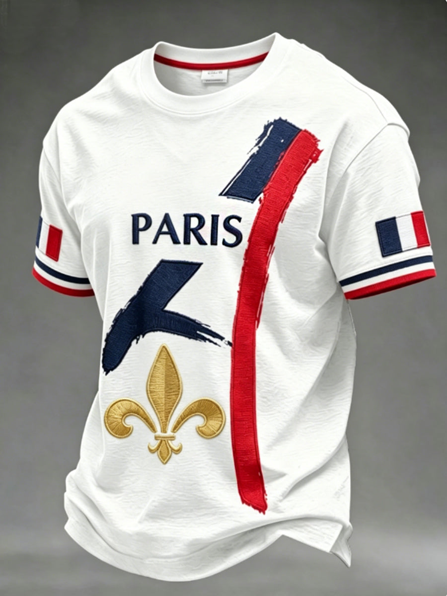 T-shirt à manches courtes pour hommes