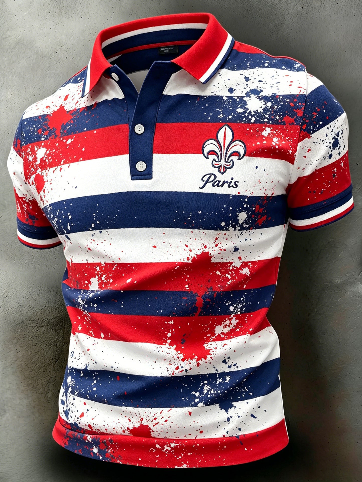 Polo Homme Imprimé Paris Saint-Germain Football Club "Cheering Art"