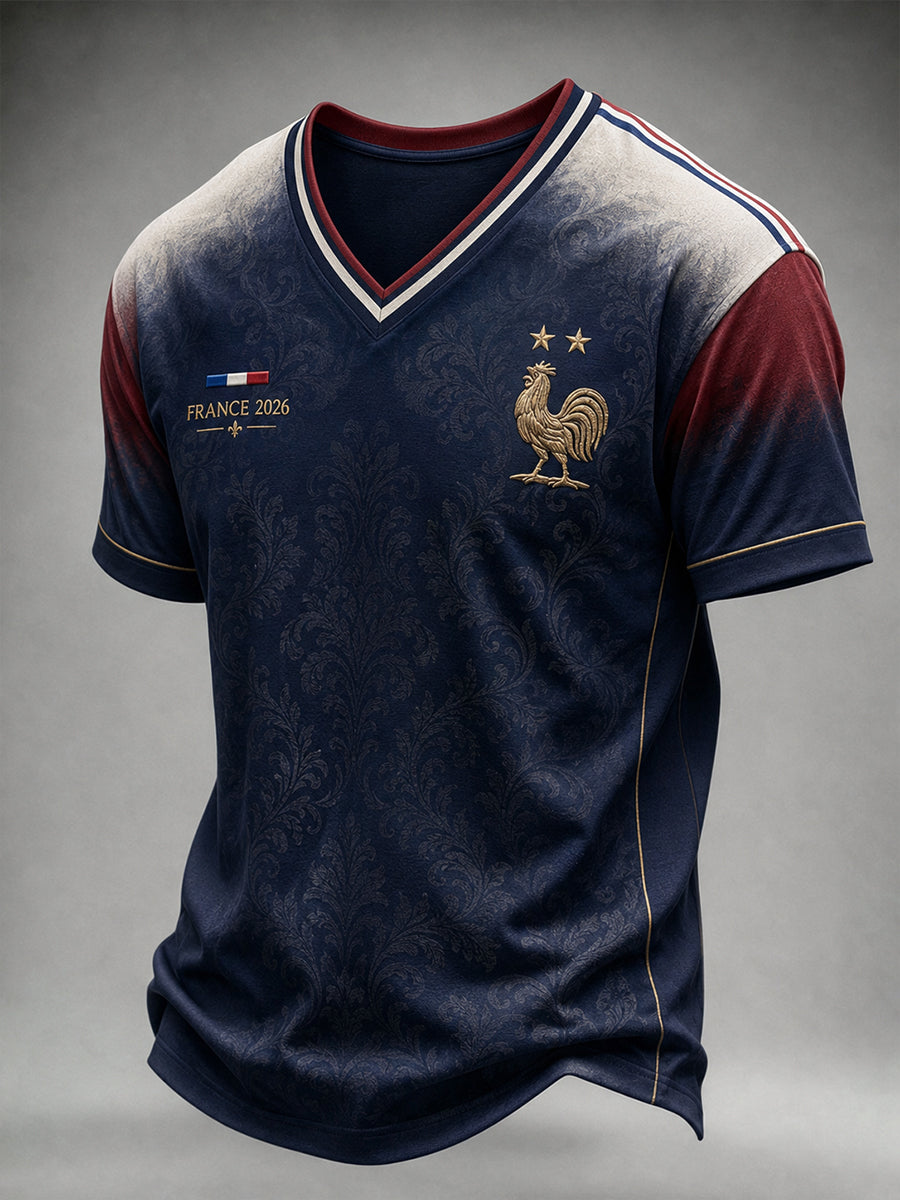 T-shirt manches courtes France Football pour homme