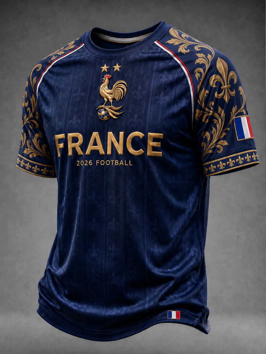 T-shirt manches courtes France Football pour homme