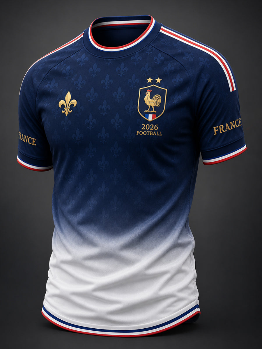 T-shirt manches courtes France Football pour homme