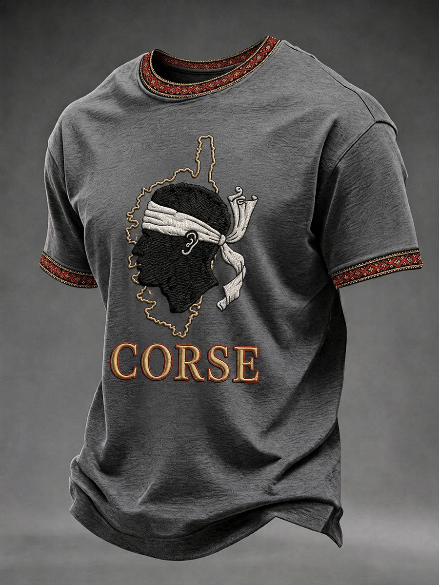 Chemise à manches courtes pour homme