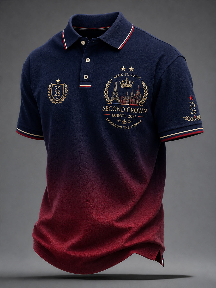 Maillot parisien de football pour hommes, modèle dos à dos