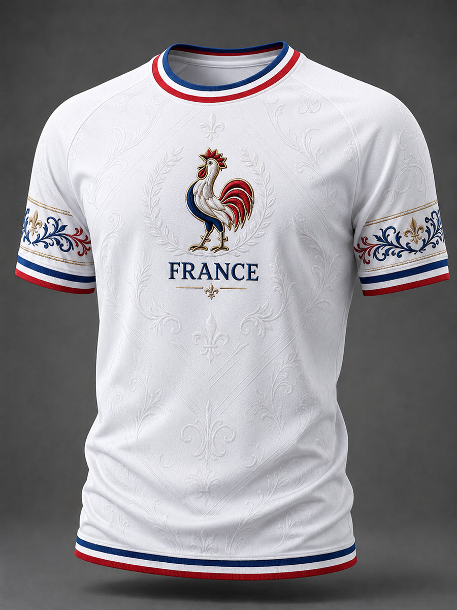T-shirt manches courtes France Football pour homme