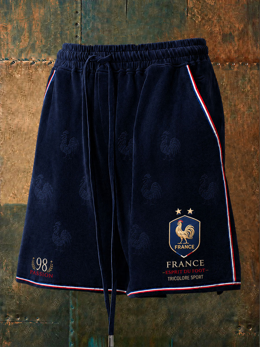Shorts de football pour hommes France Football