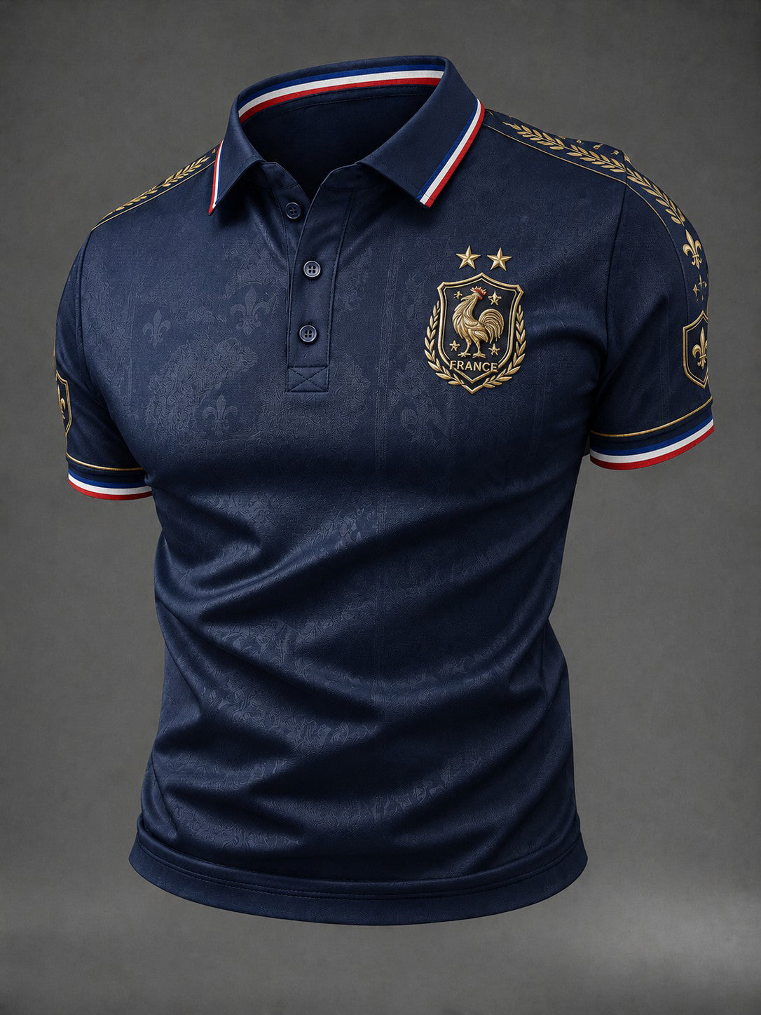 Chemise pour hommes France Football imprimée