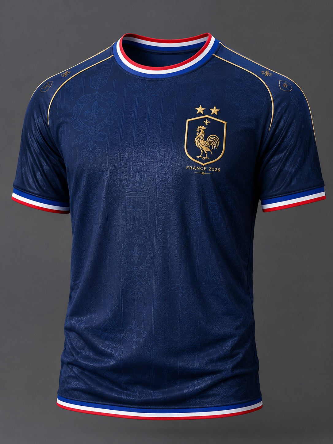 T-shirt imprimé France Football pour homme