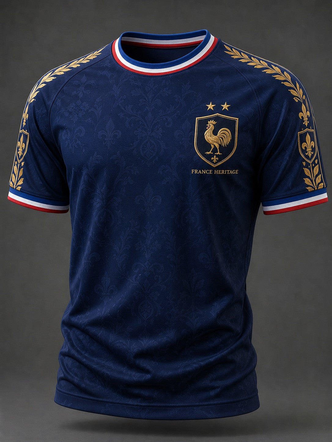 T-shirt imprimé France Football pour homme