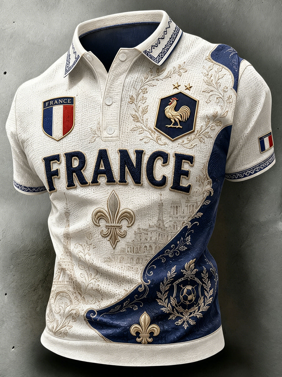 T-shirt à manches courtes France Football Homme