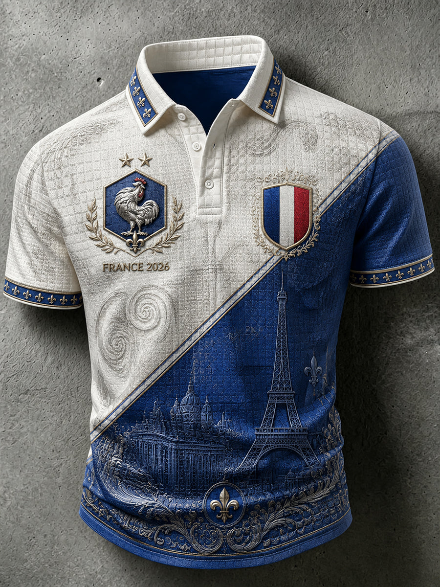 T-shirt manches courtes France Football pour homme