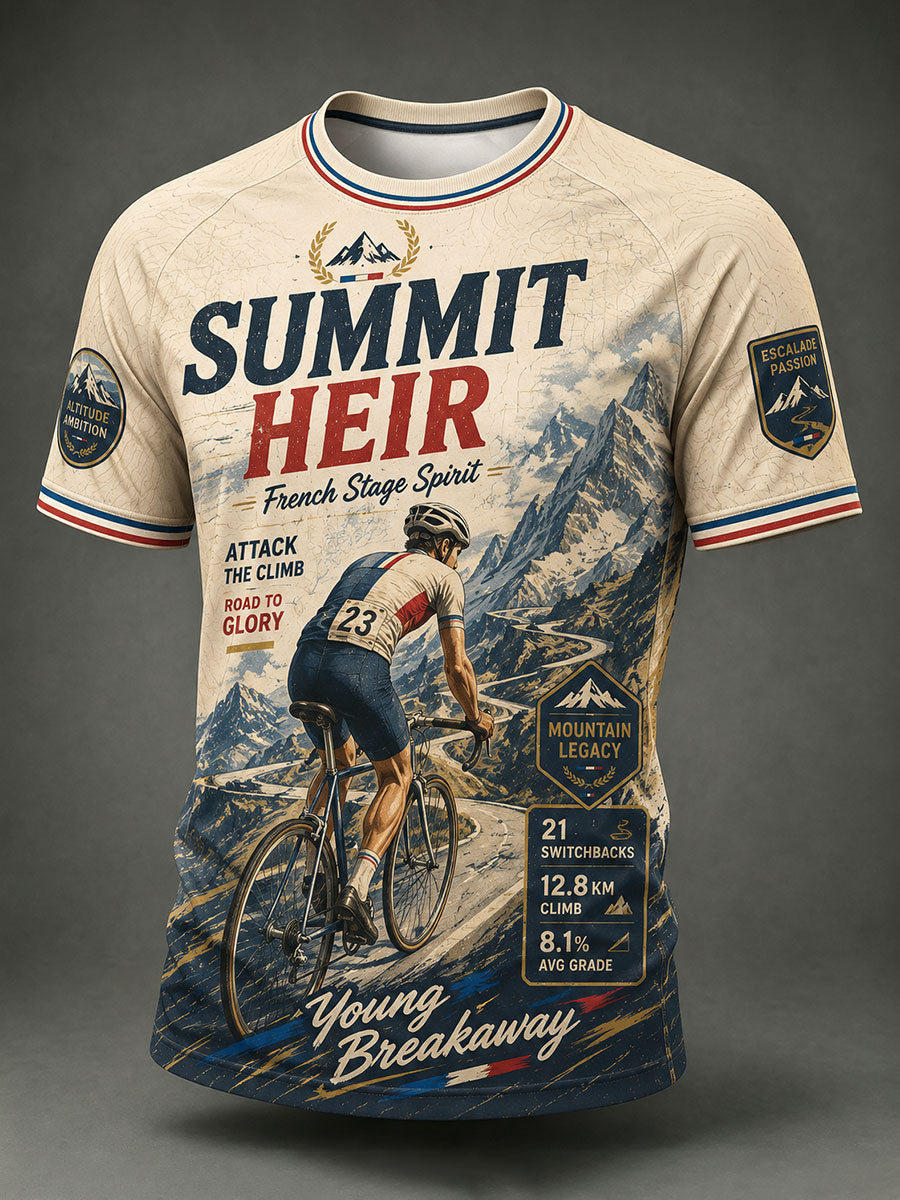 T-shirt à manches courtes Bicycle Race pour homme