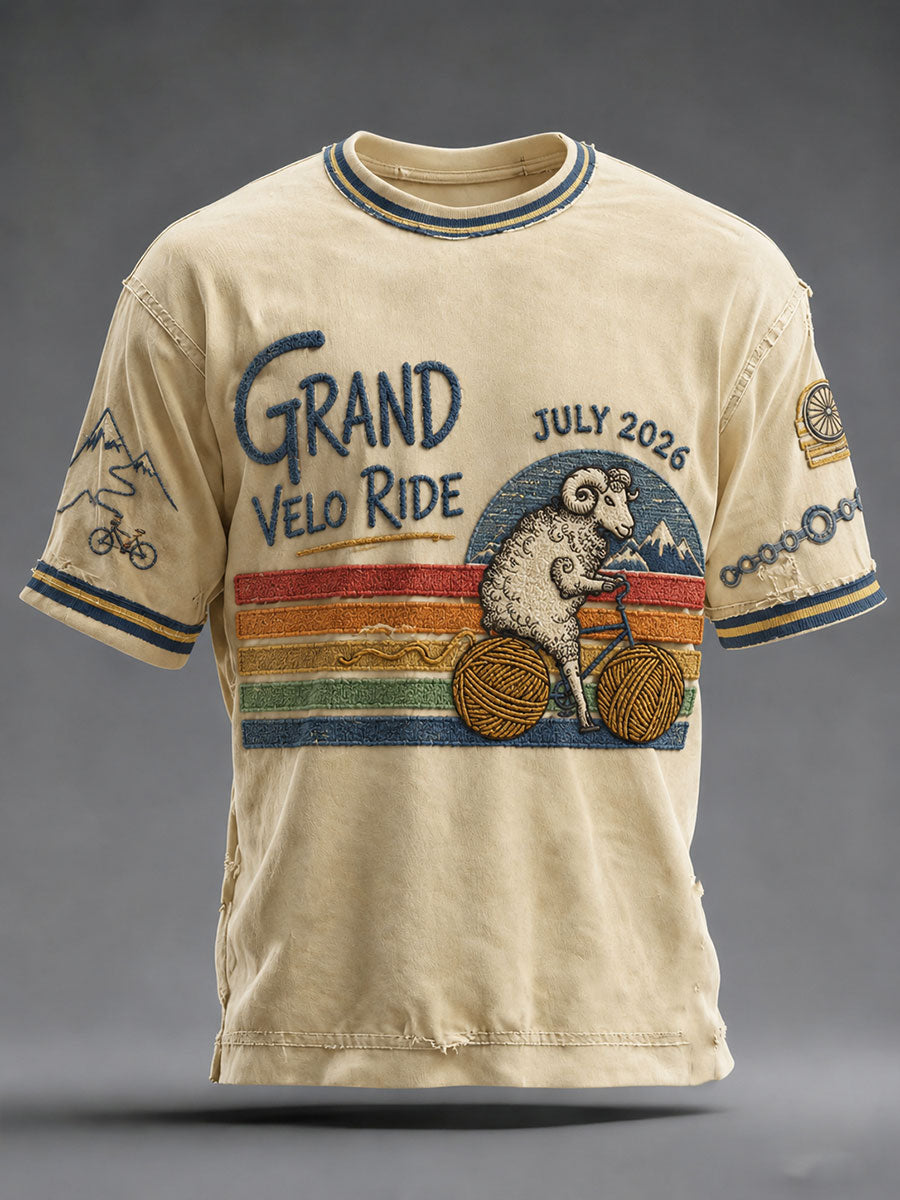 T-shirt manches courtes Grand Welo Ride pour homme