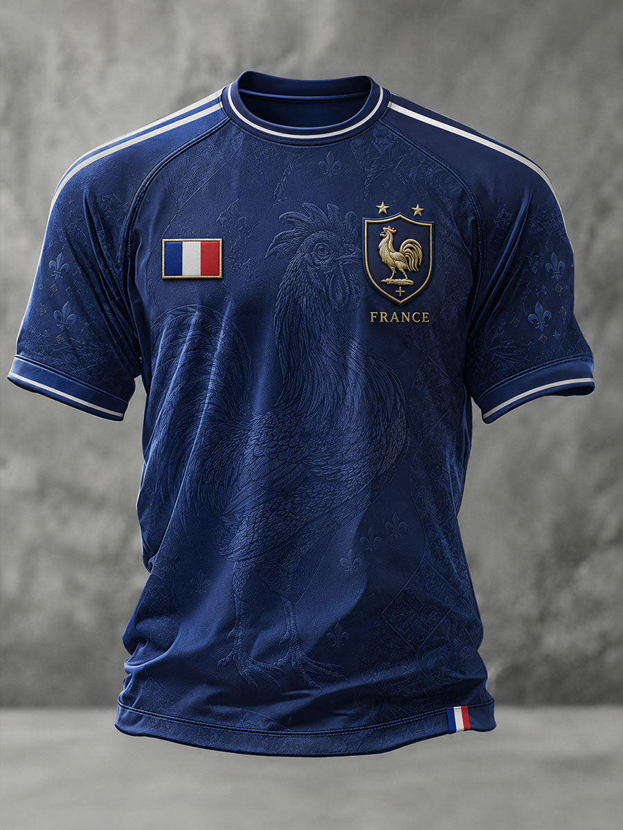 T-shirt manches courtes France Football pour homme