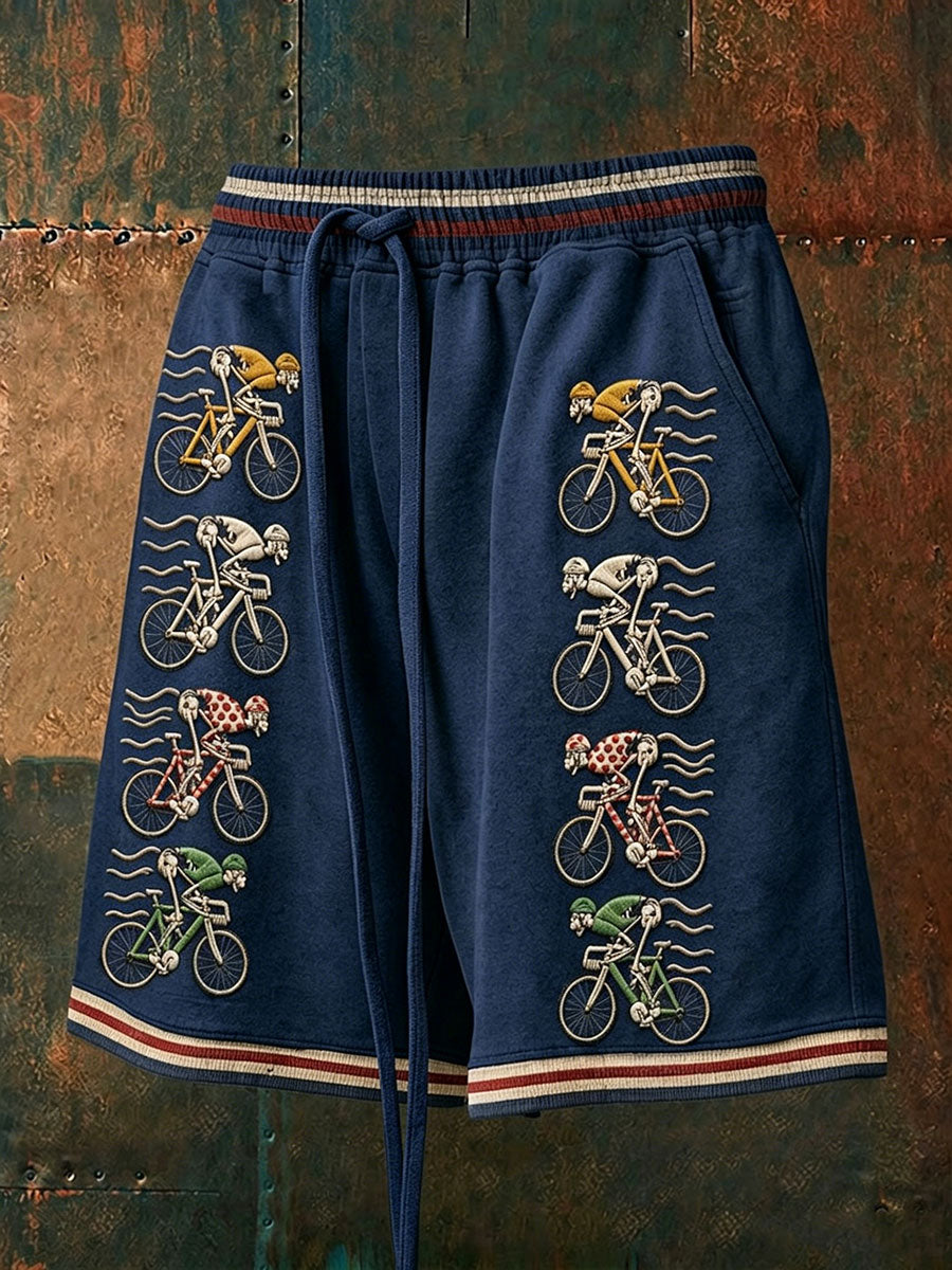 Shorts de cyclisme pour homme en carbone