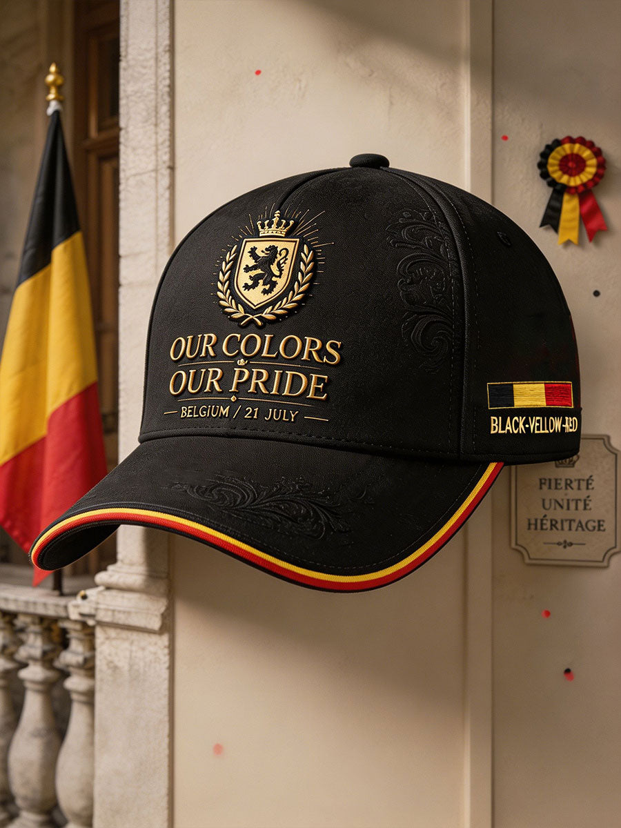 Chapeau imprimé unisexe pour la Fête nationale belge du 21 juillet