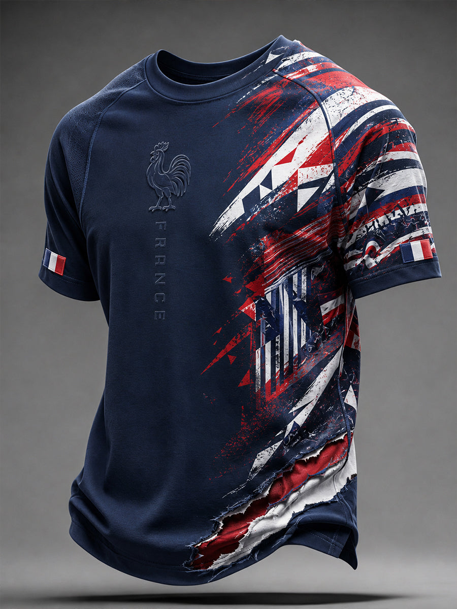 T-shirt manches courtes France Football pour homme