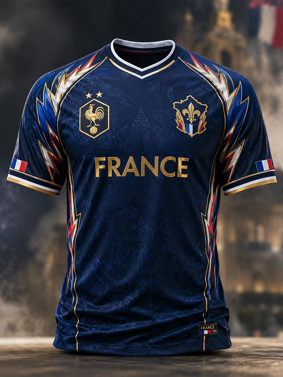 T-shirt manches courtes France Football pour homme
