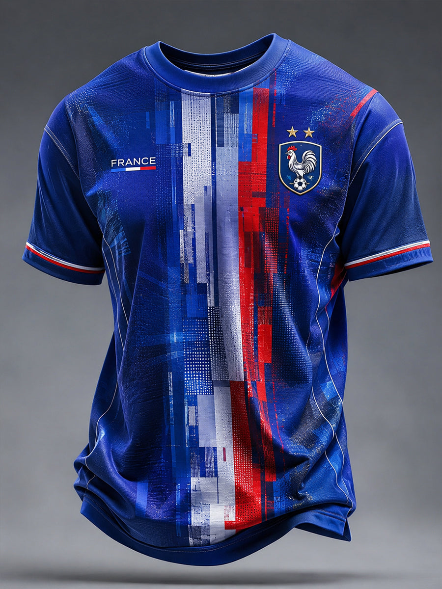 T-shirt manches courtes France Football pour homme