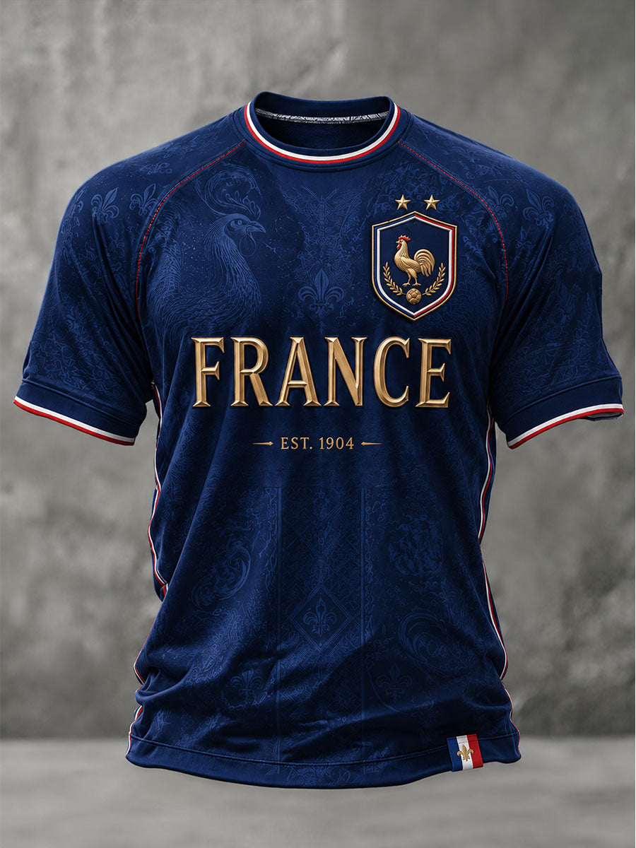 T-shirt manches courtes France Football pour homme