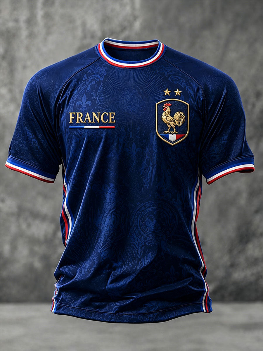 T-shirt manches courtes France Football pour homme