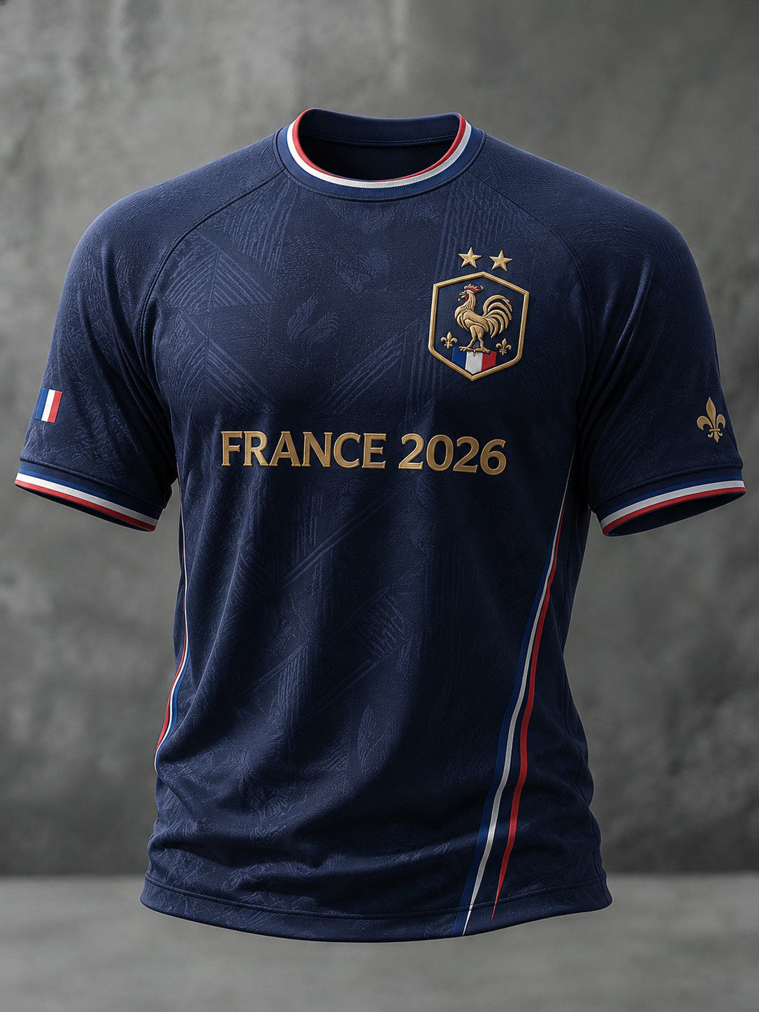 T-shirt homme imprimé France Football