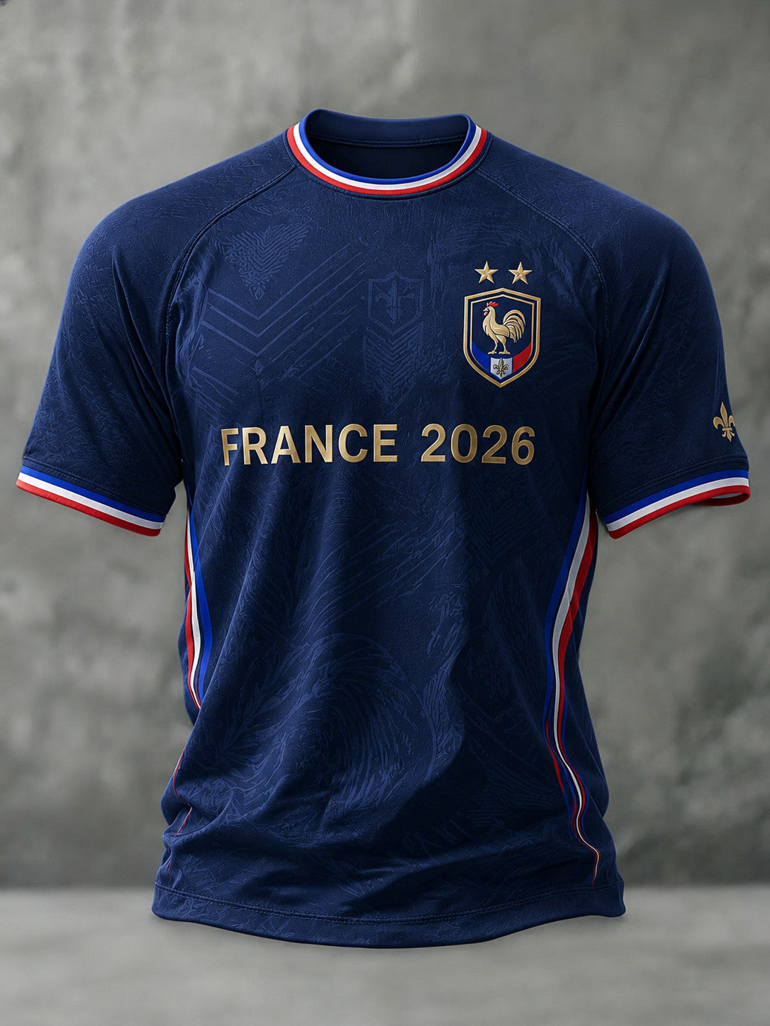 T-shirt homme imprimé France Football