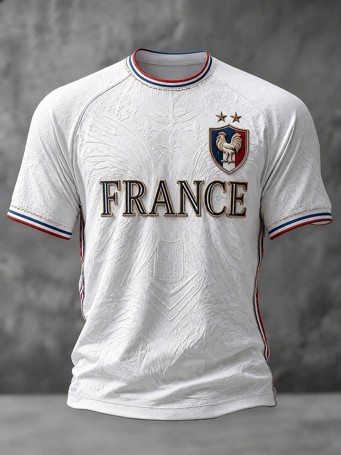 T-shirt homme France Football imprimé
