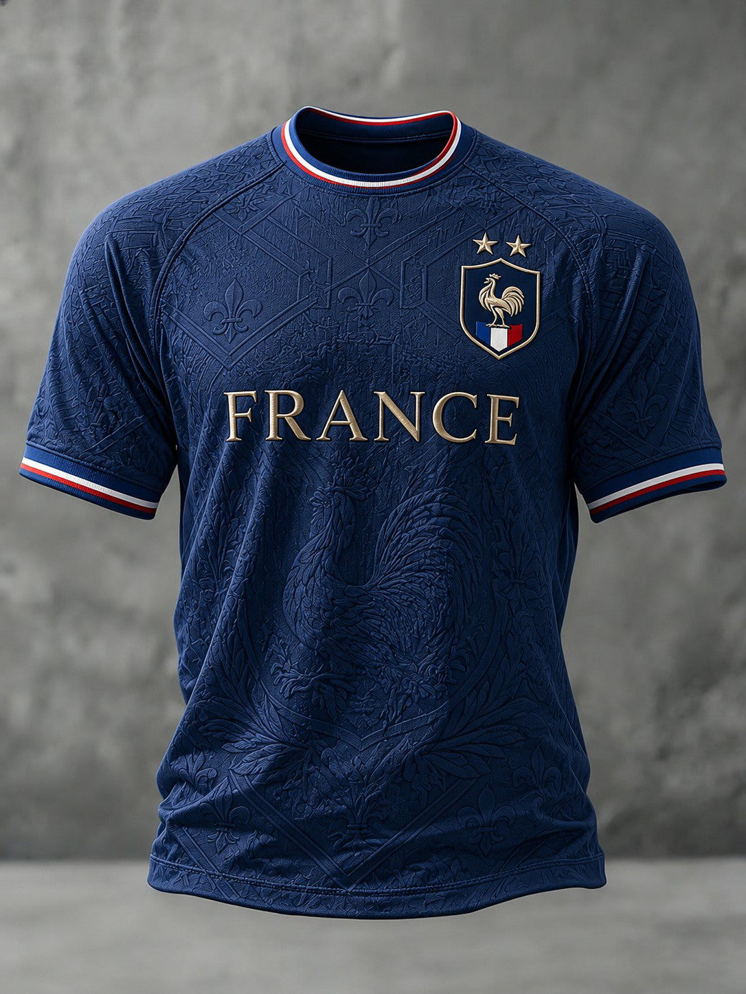 T-shirt homme France Football imprimé