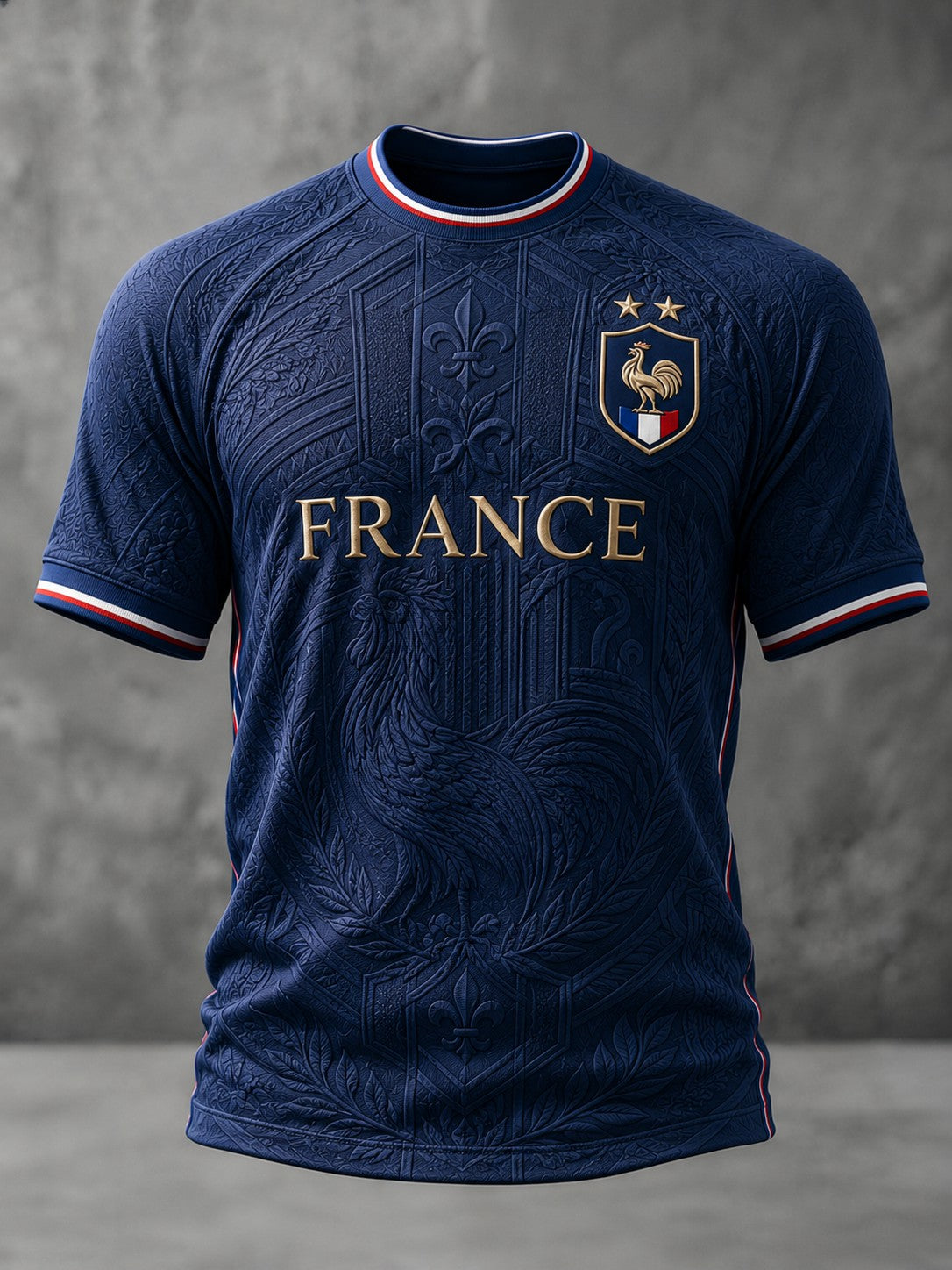 T-shirt homme France Football imprimé