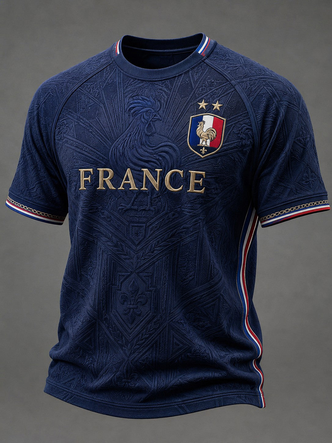 T-shirt homme France Football imprimé