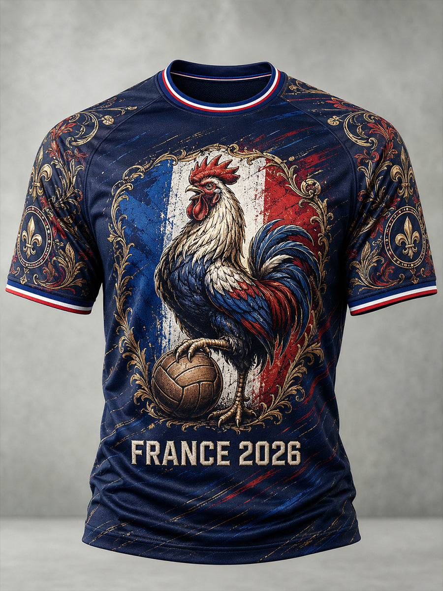 T-shirt manches courtes France Football pour homme