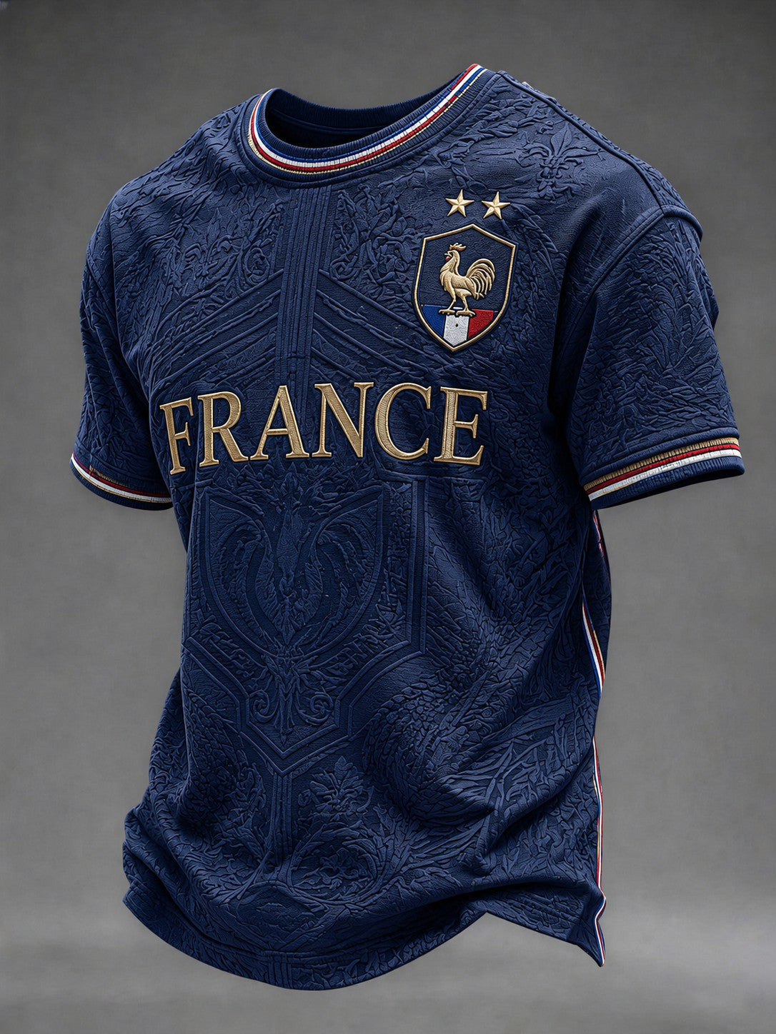 T-shirt homme France Football imprimé
