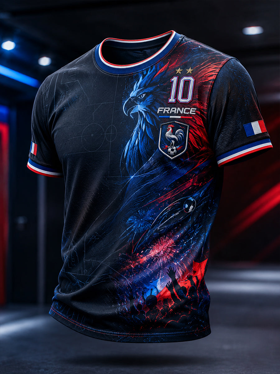 T-shirt manches courtes France Football pour homme