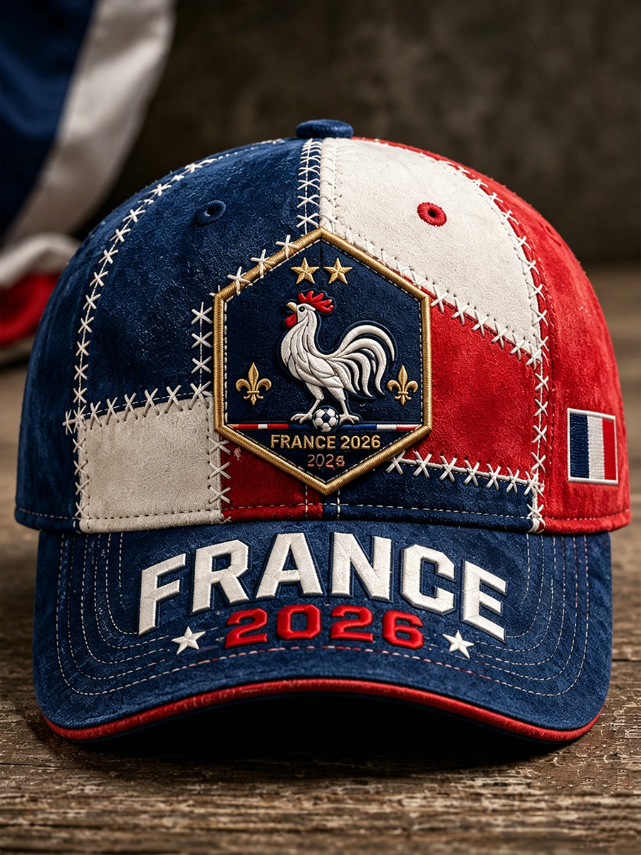 Casquette de football France unisexe