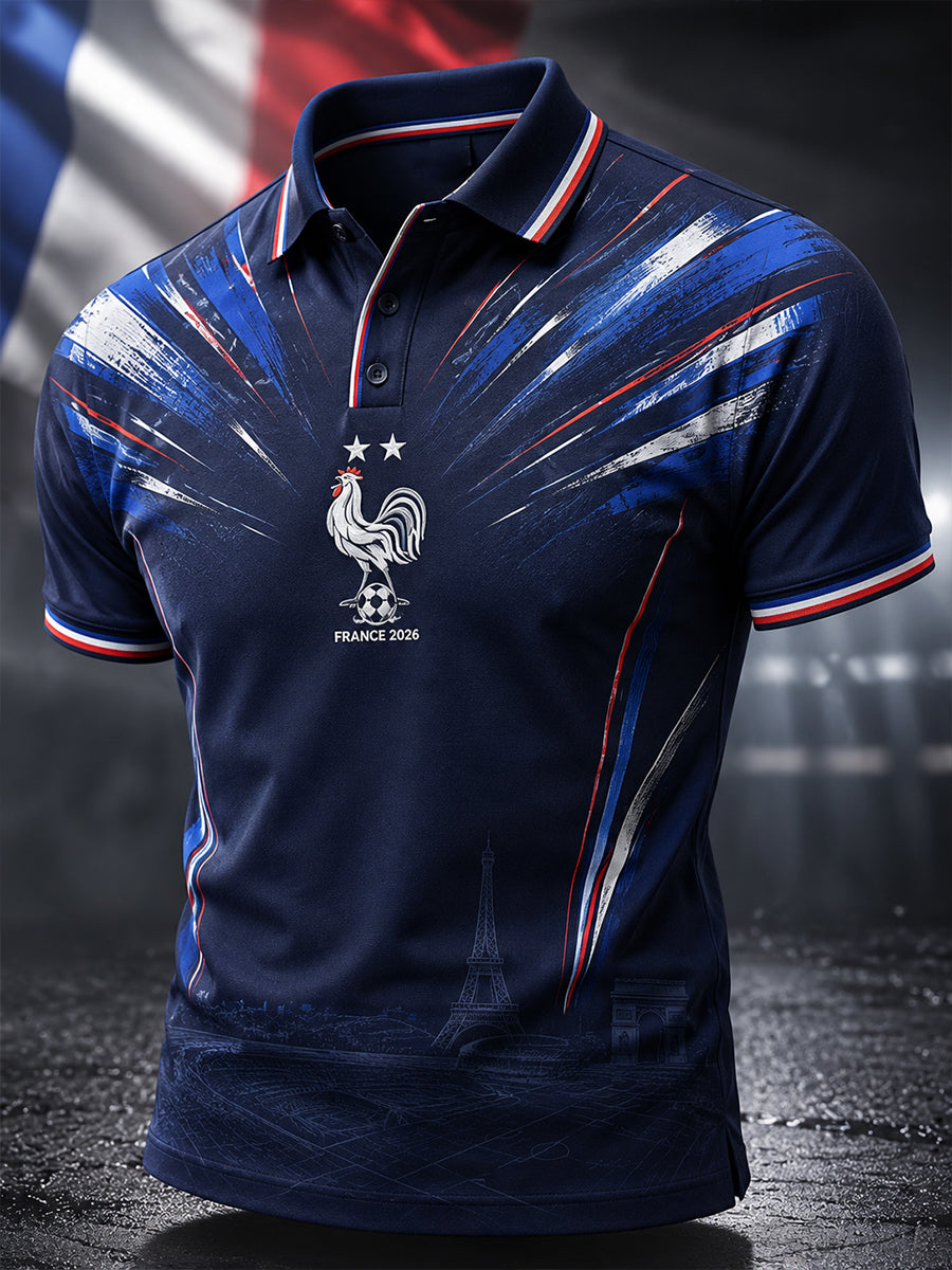 T-shirt manches courtes France Football pour homme