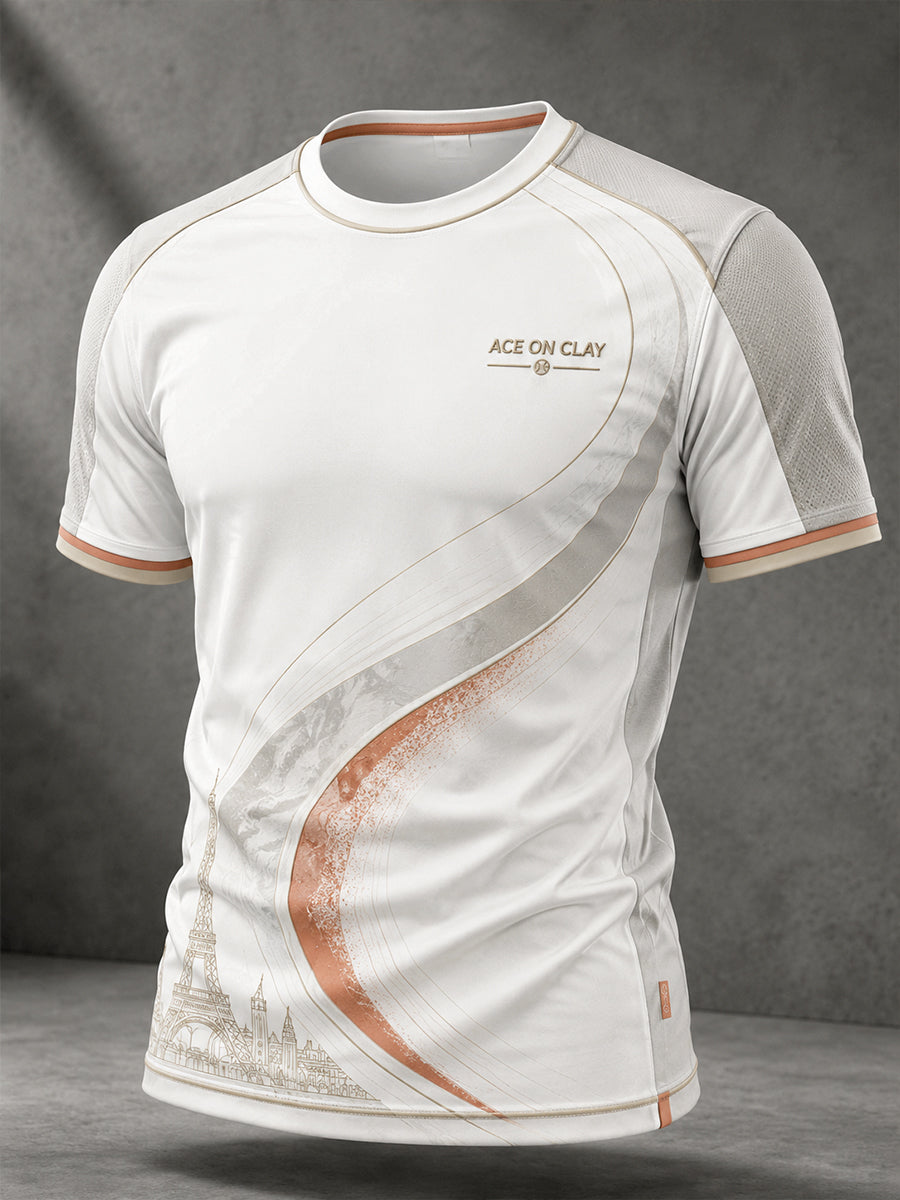 T-shirt manches courtes de l’Open de France pour hommes