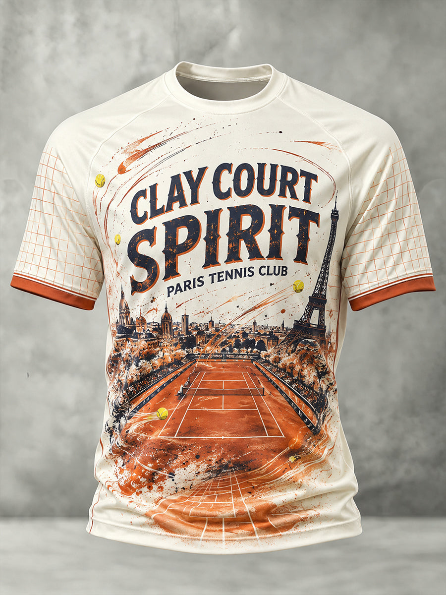 T-shirt manches courtes de l’Open de France pour hommes