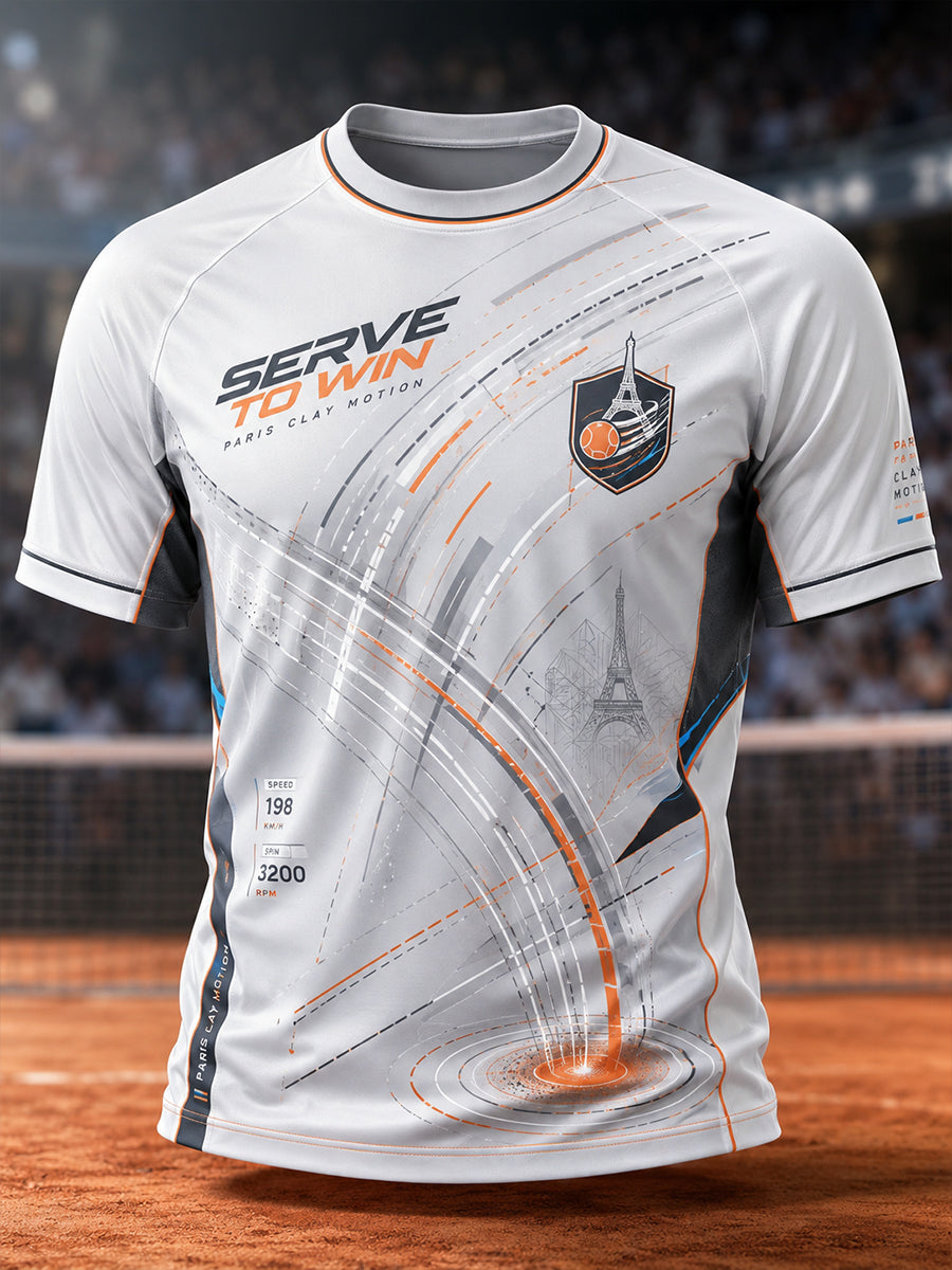 T-shirt manches courtes de l’Open de France pour hommes