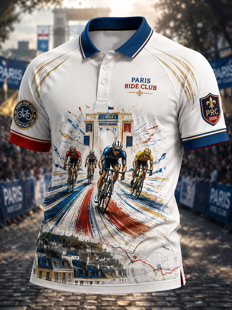 T-shirt manches courtes France Tour de France pour homme