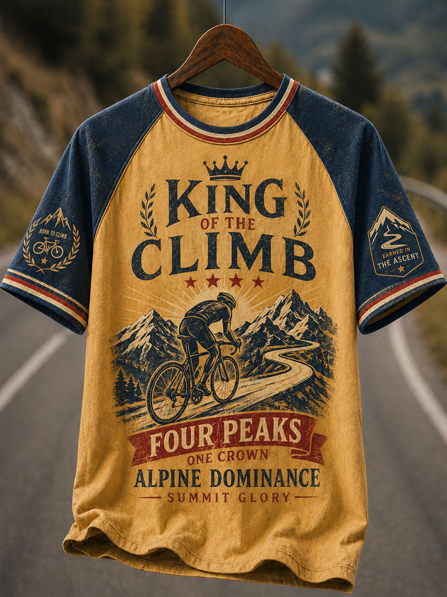 T-shirt manches courtes «Roi de l’» pour homme
