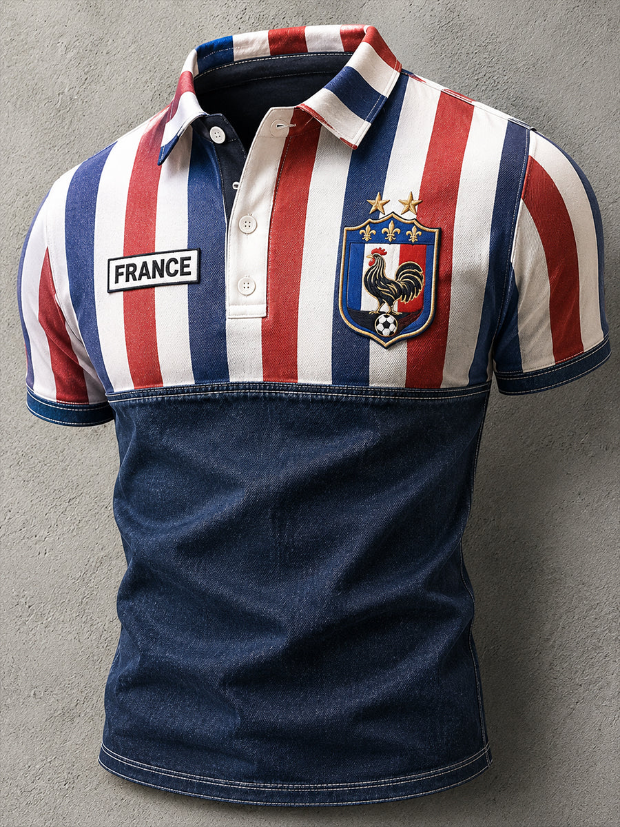 T-shirt manches courtes France Football pour homme