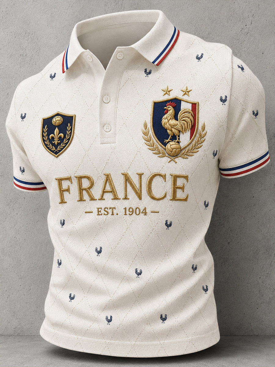 T-shirt manches courtes France Football pour homme
