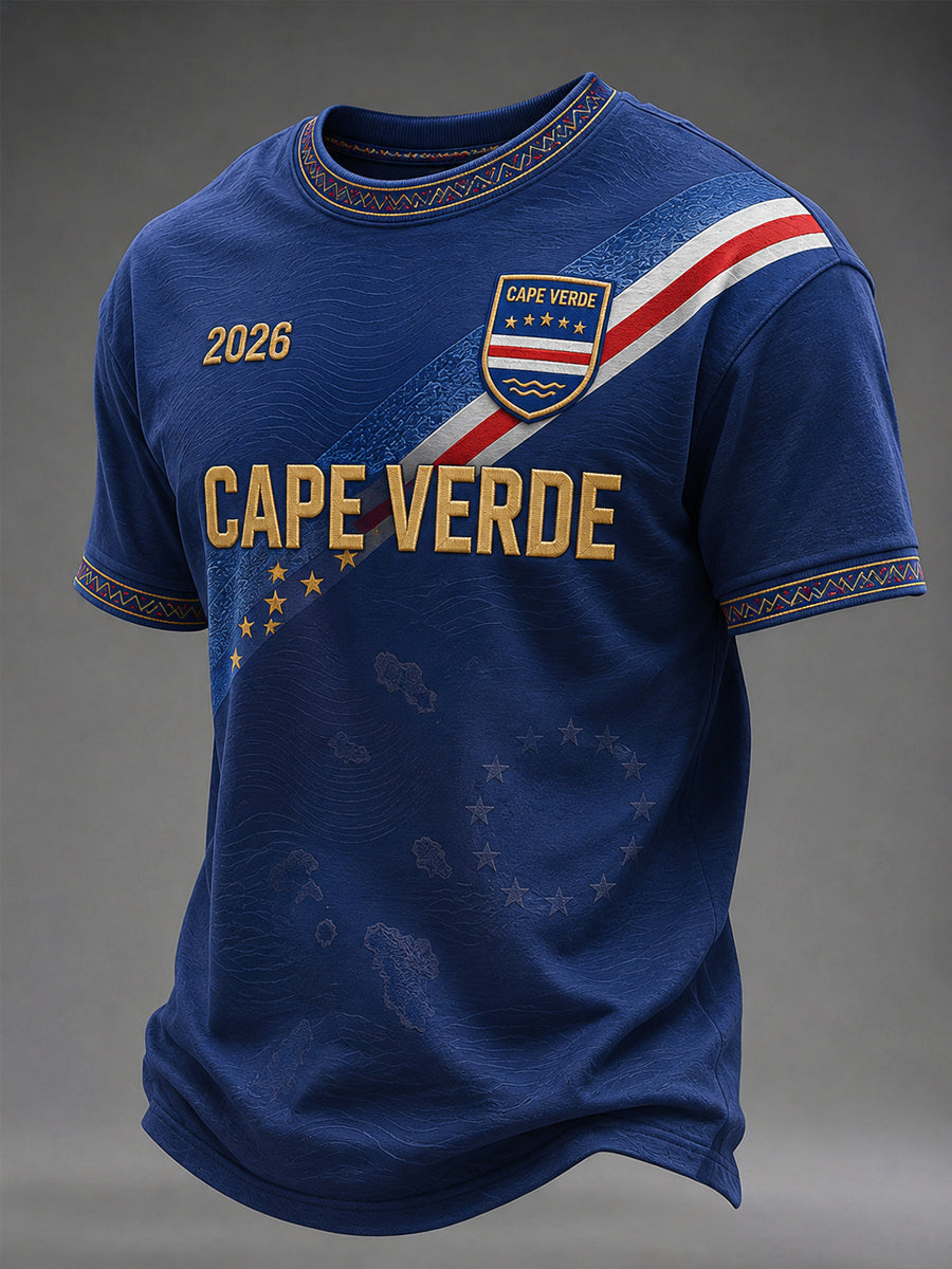 T-shirt décontracté imprimé pour hommes, cadeau idéal pour les fans de football