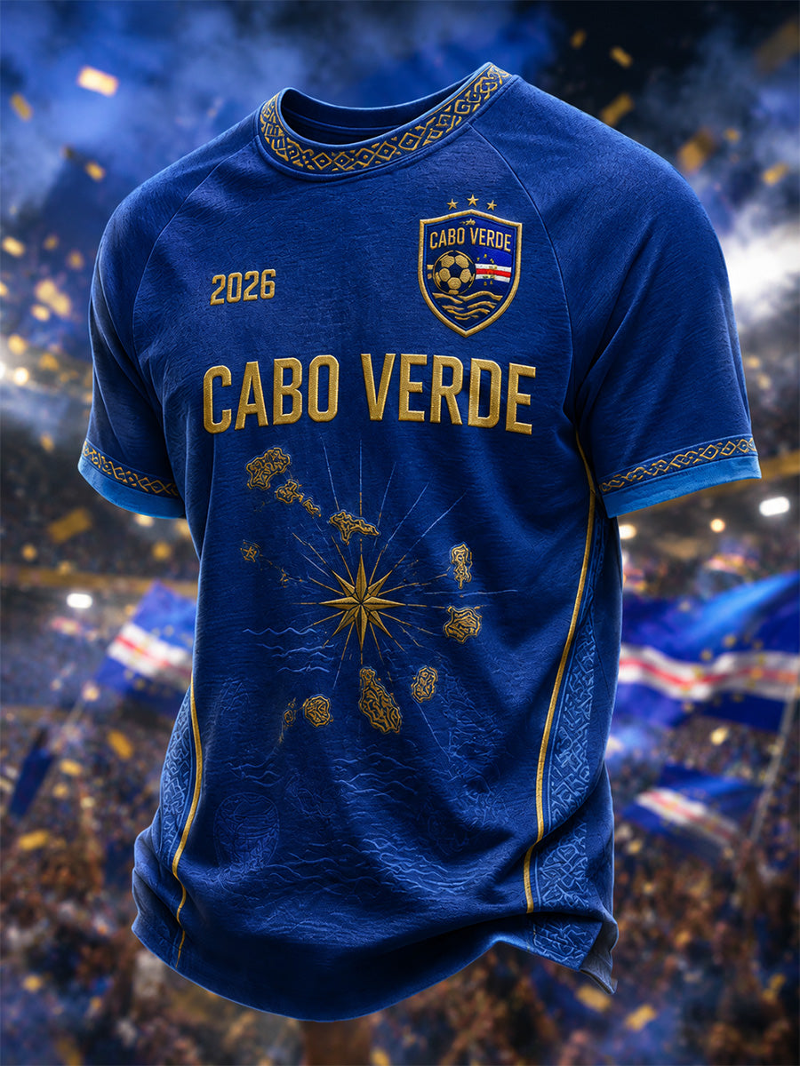 T-shirt décontracté imprimé pour hommes, cadeau idéal pour les fans de football