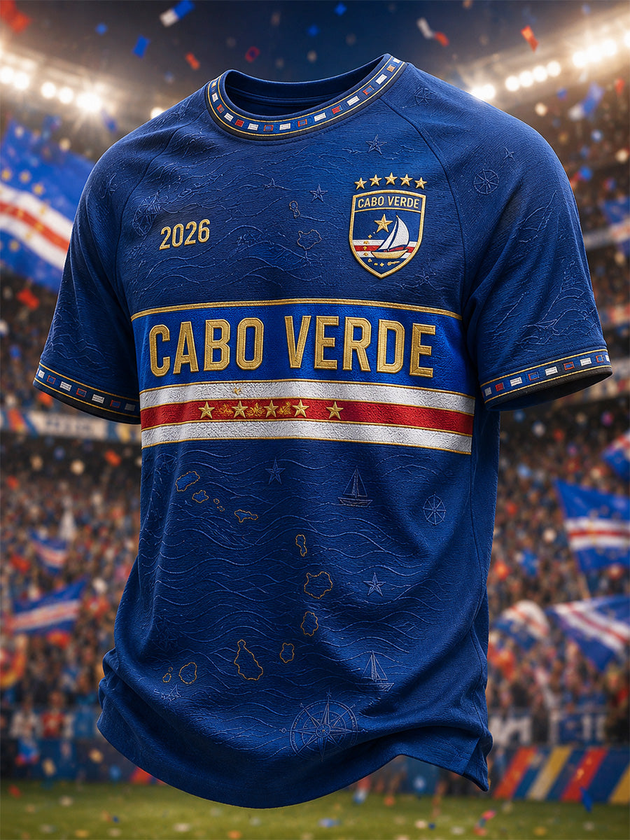 T-shirt décontracté imprimé pour hommes, cadeau idéal pour les fans de football